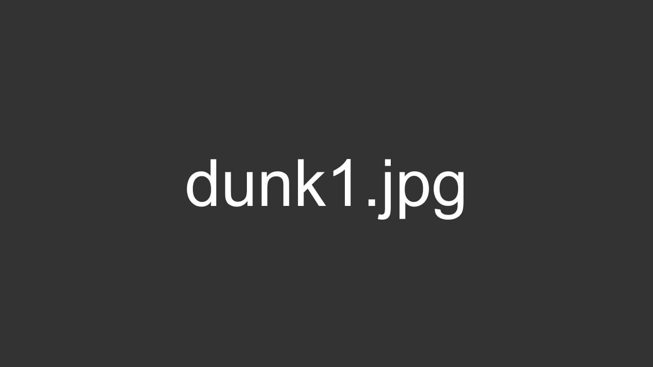 Spectacular dunk