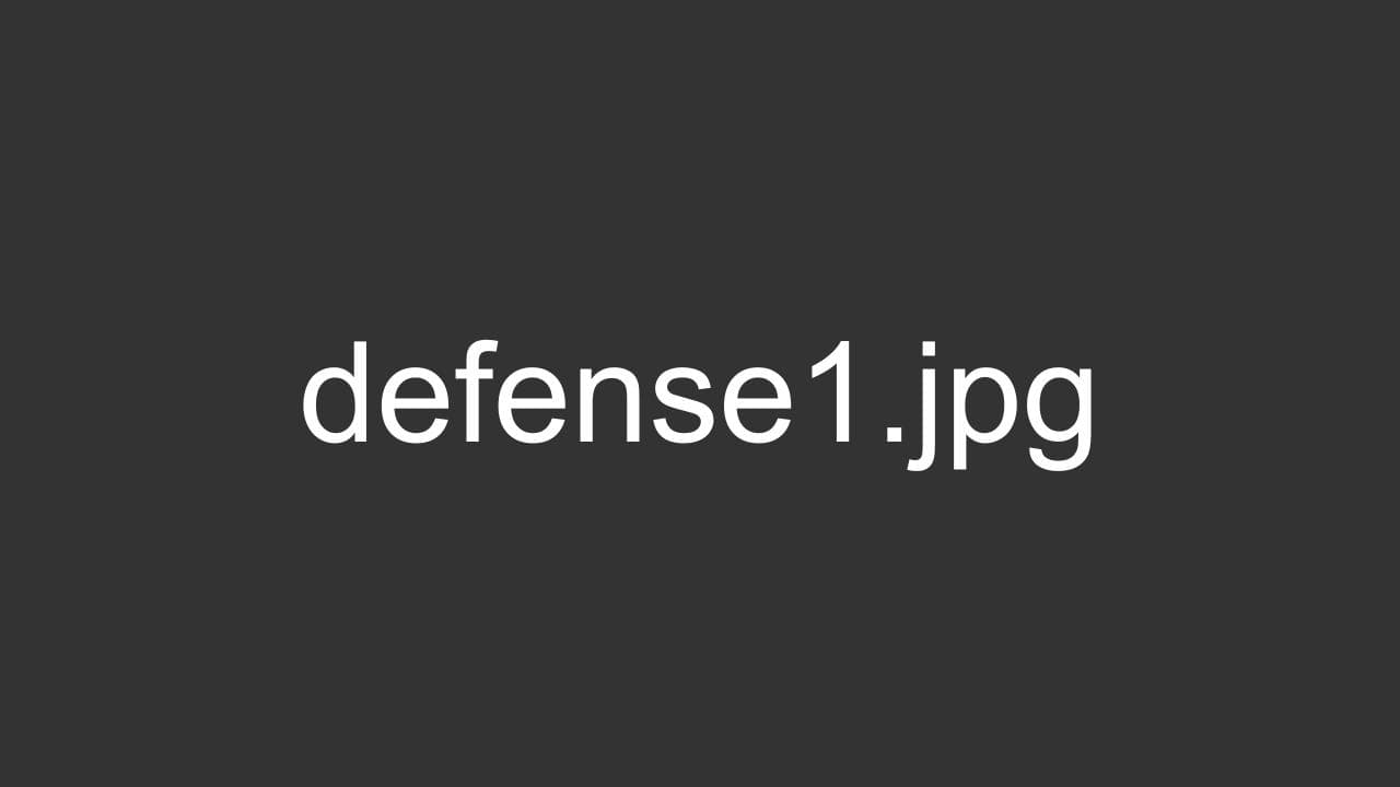 Defensive play